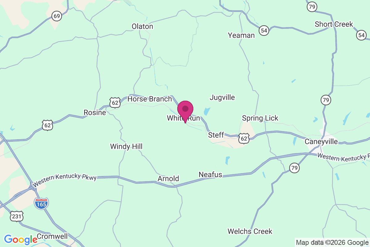 Carte de White Run
