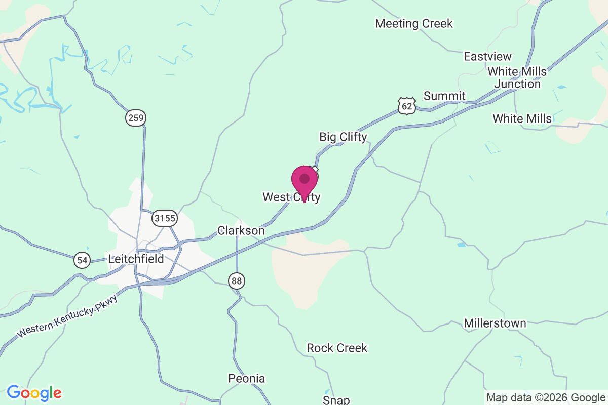 Carte de West Clifty