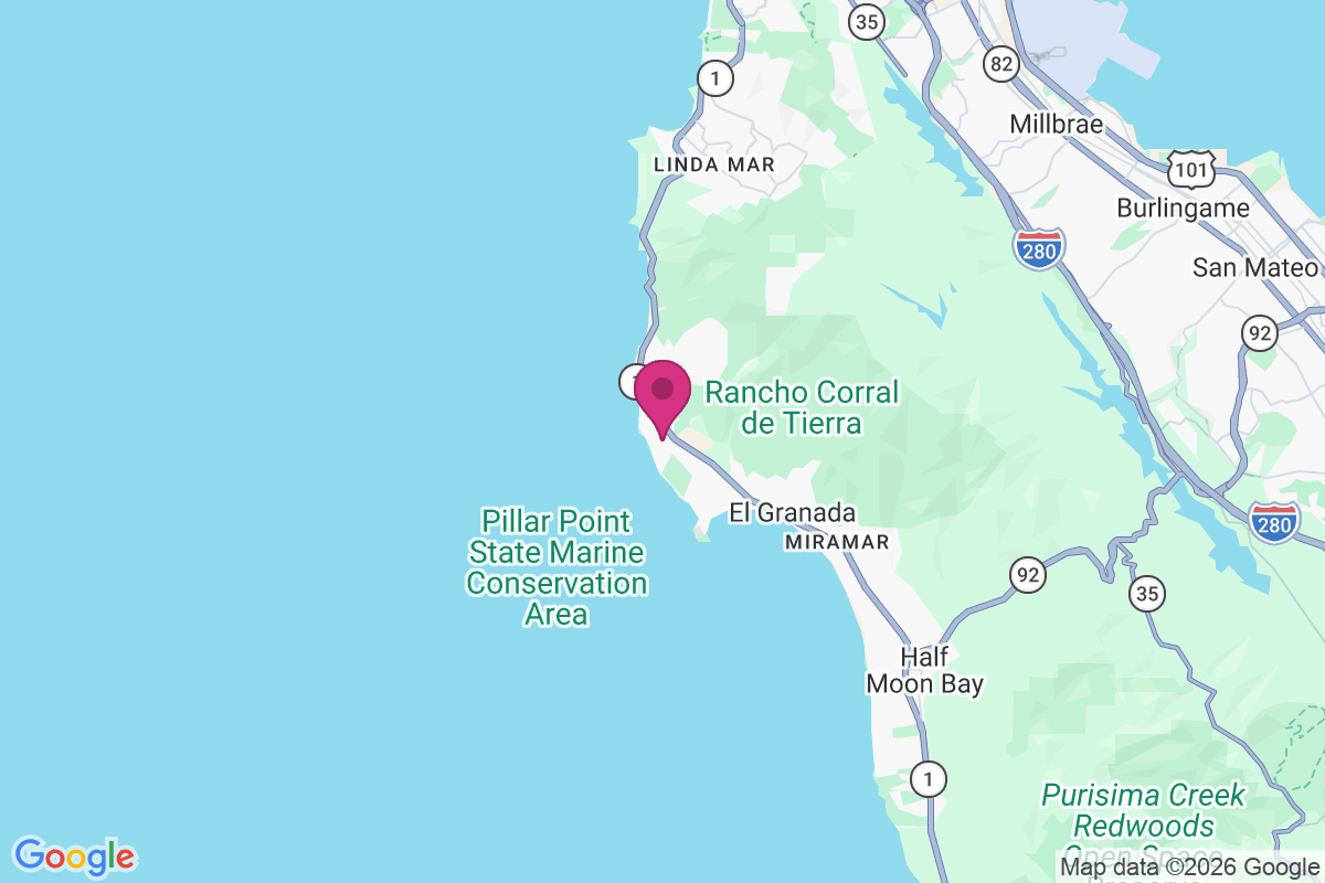 Carte de Moss Beach