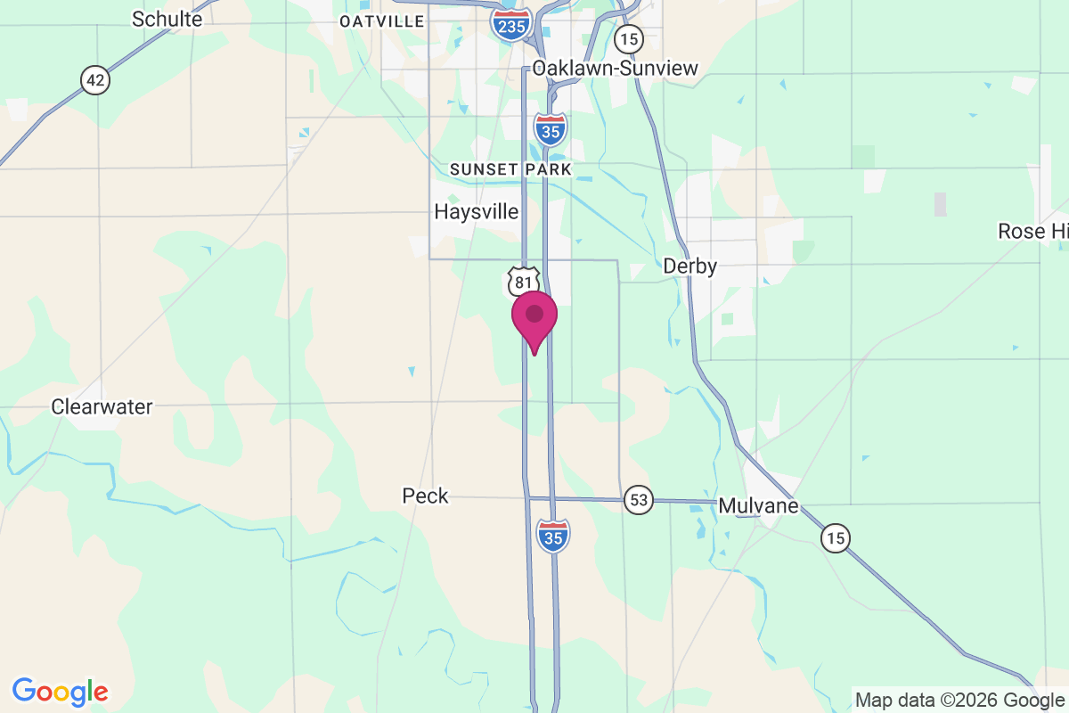 Carte de Wego-Waco