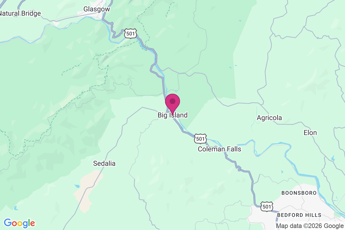 Carte de Big Island