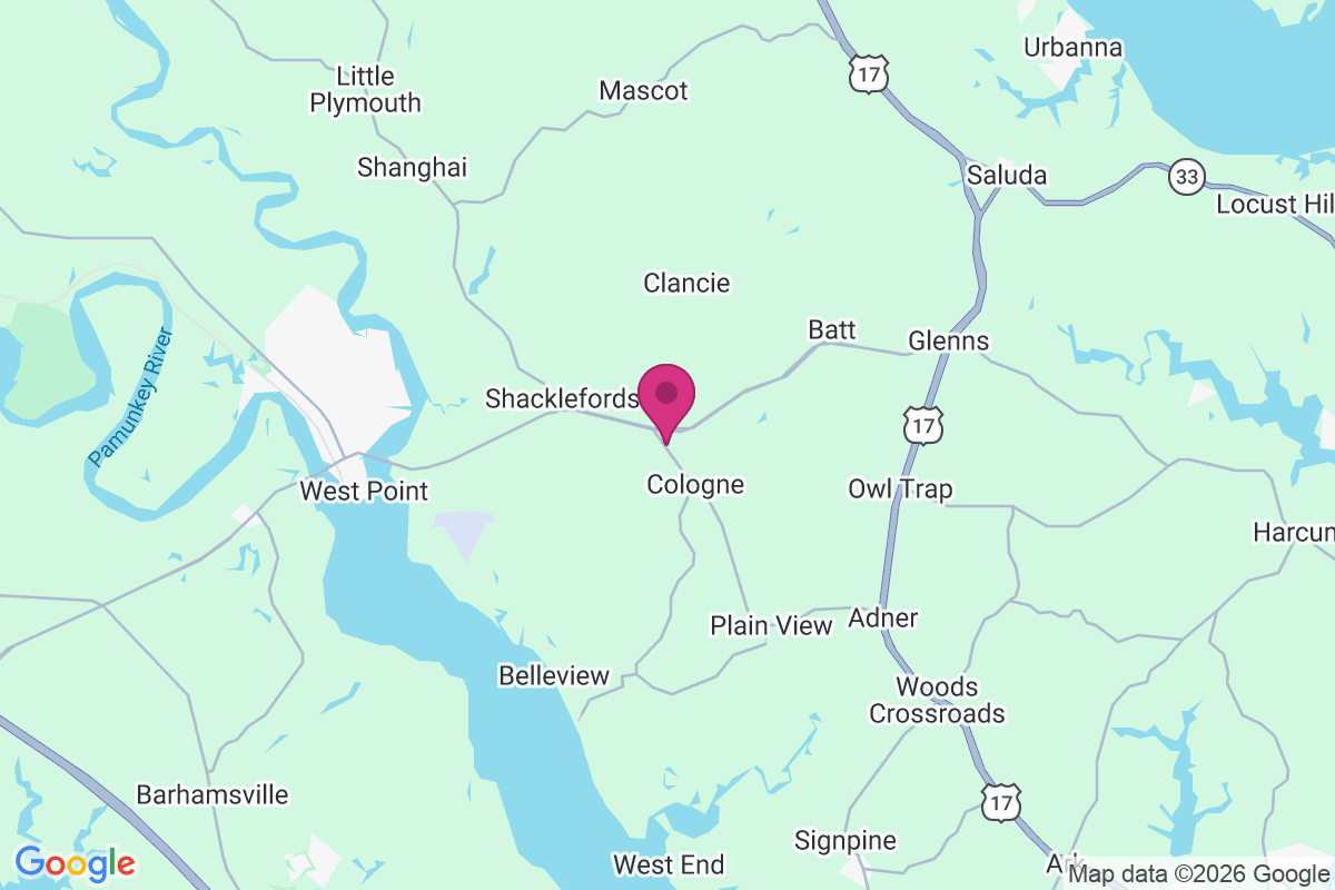 Carte de Shacklefords Fork