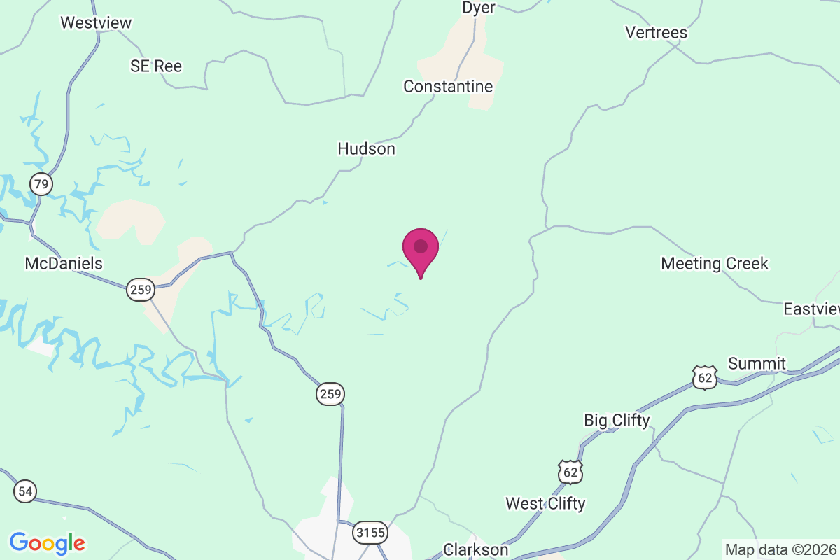 Carte de Hardin Springs