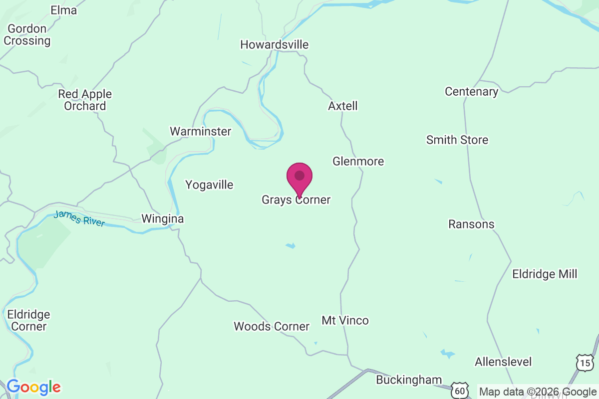 Carte de Grays Corner