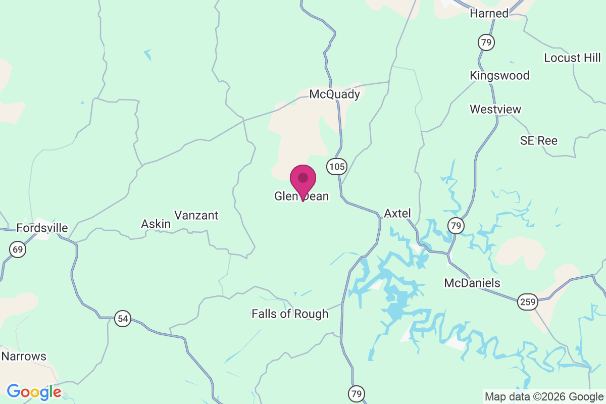 Carte de Glen Dean