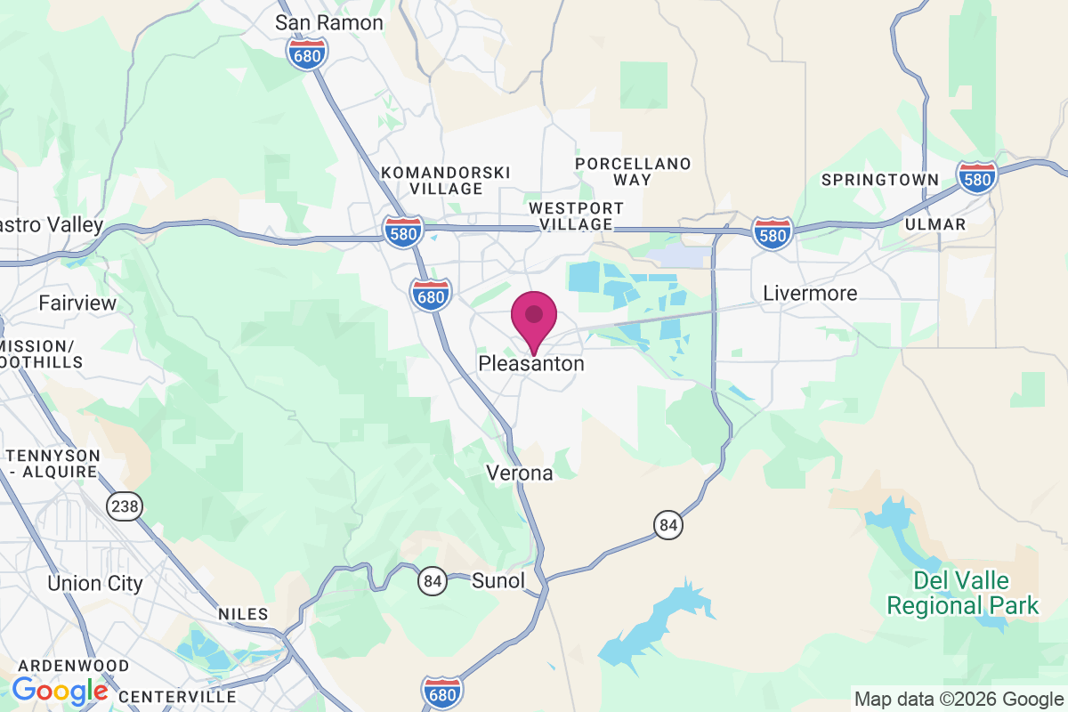 Carte de Pleasanton