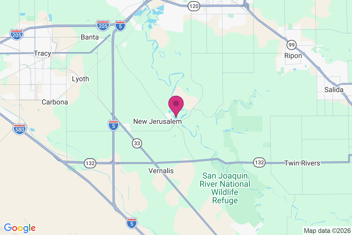 Carte de San Joaquin River Club
