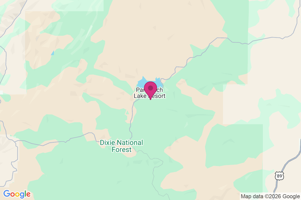 Carte de Panguitch Lake Resort