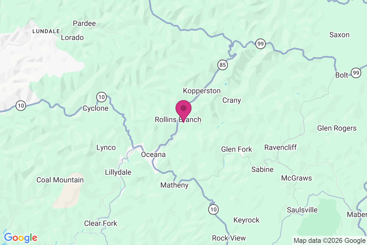 Carte de Rollins Branch
