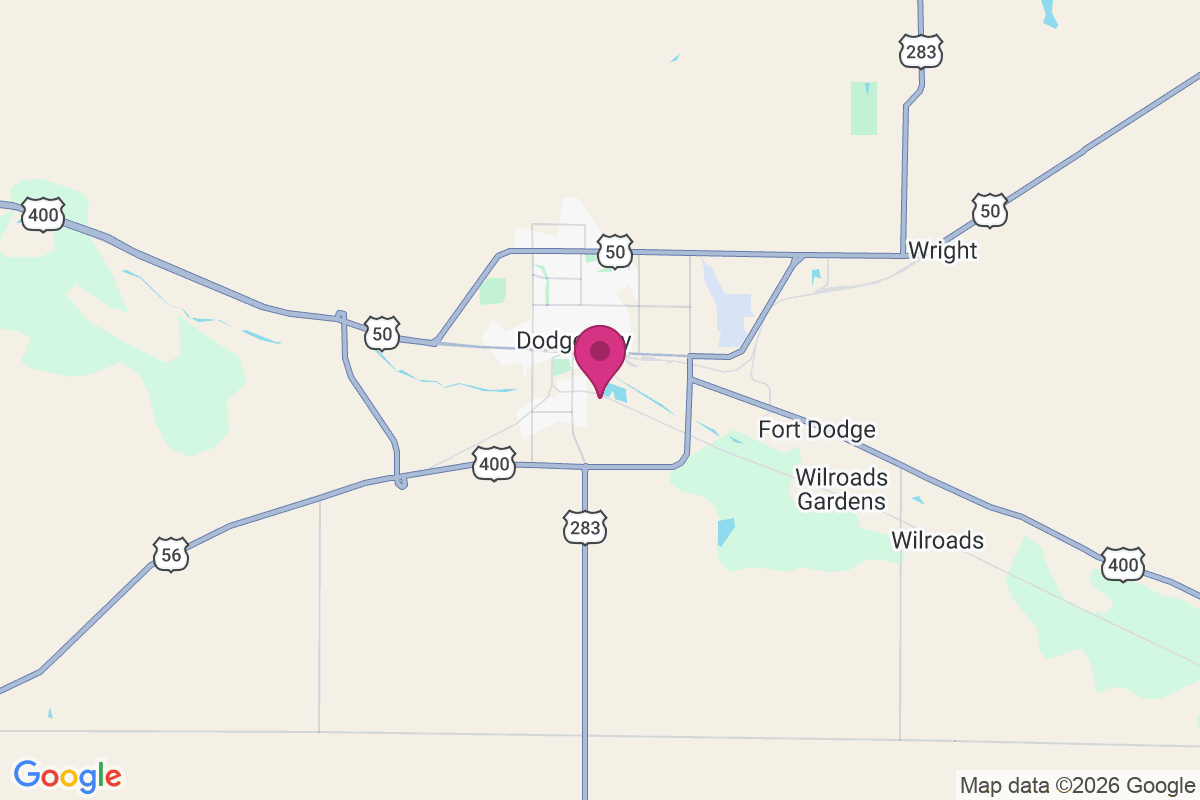 Carte de South Dodge
