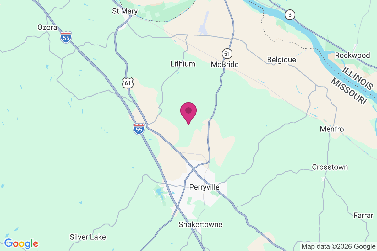 Carte de Saline Junction
