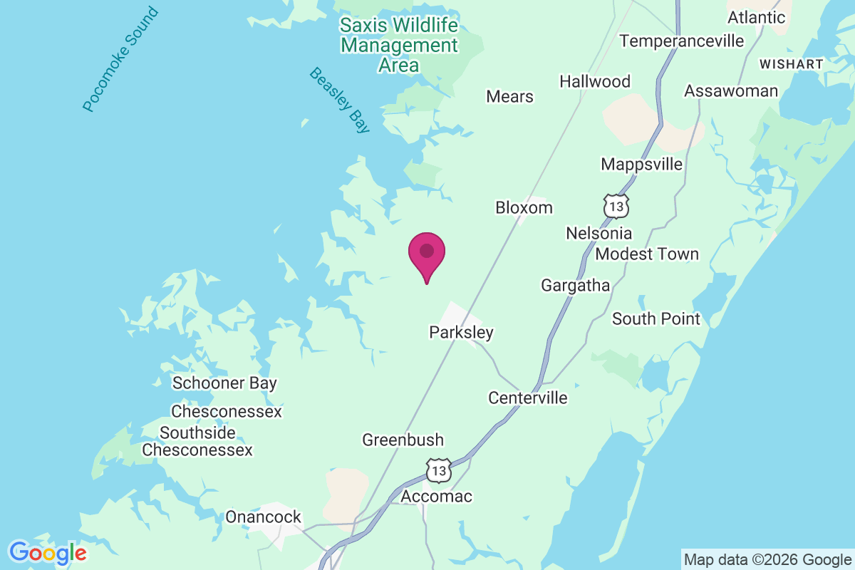 Carte de Parker Landing