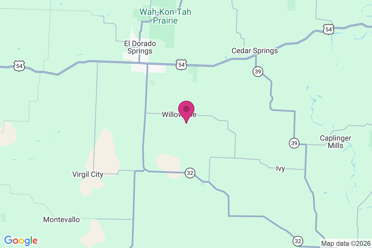 Carte de Willowville
