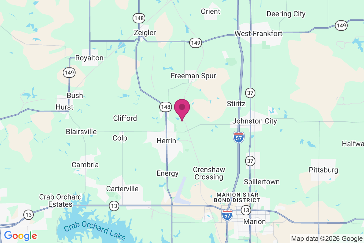 Carte de Herrin Junction