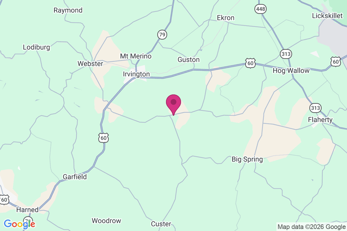 Carte de Bewleyville