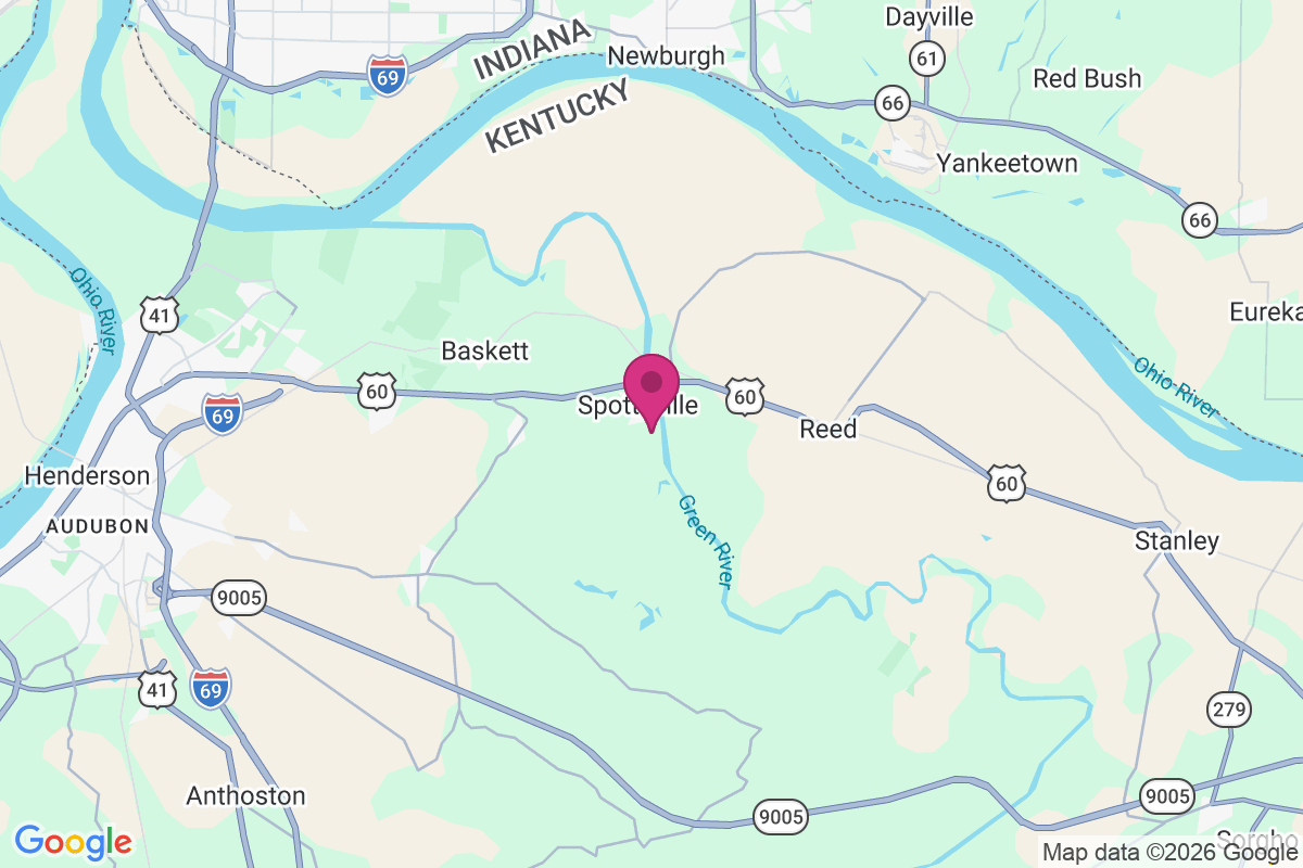 Carte de Spottsville
