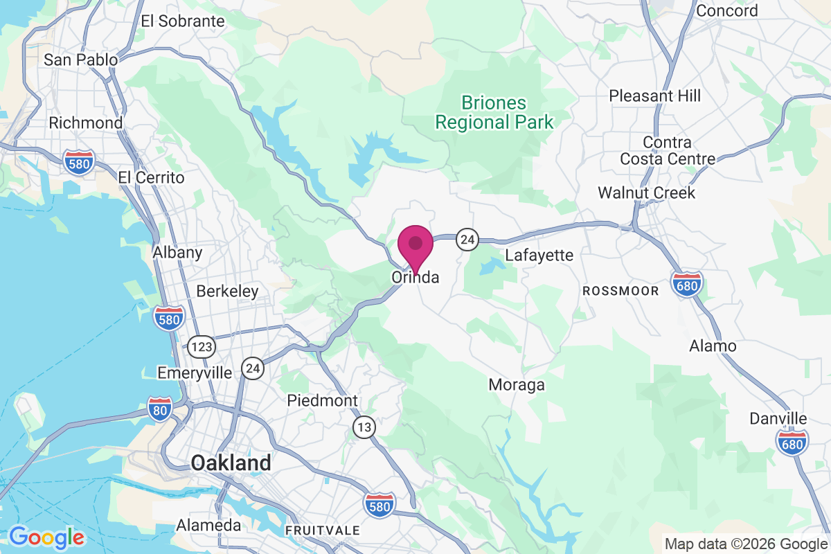 Carte de Orinda