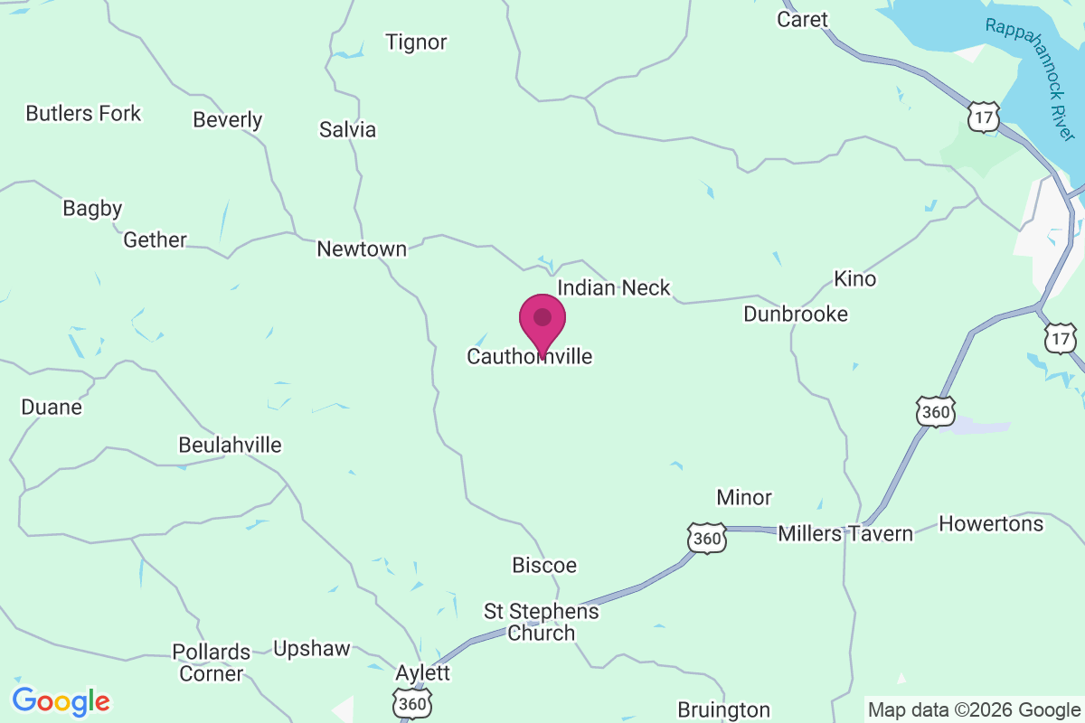 Carte de Cauthornville