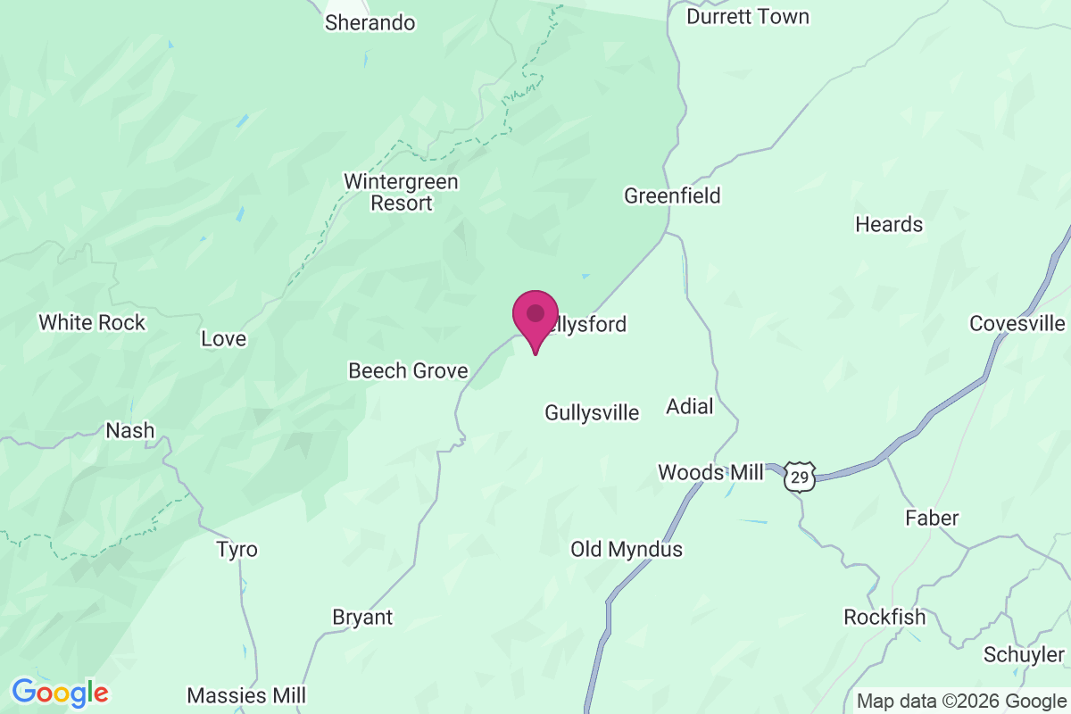 Carte de Wintergreen