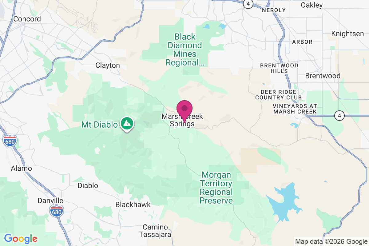 Carte de Marsh Creek Springs