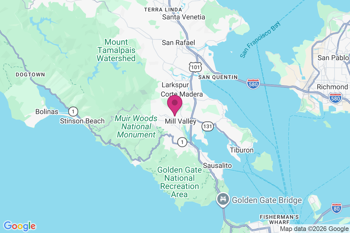 Carte de Belvedere Tiburon