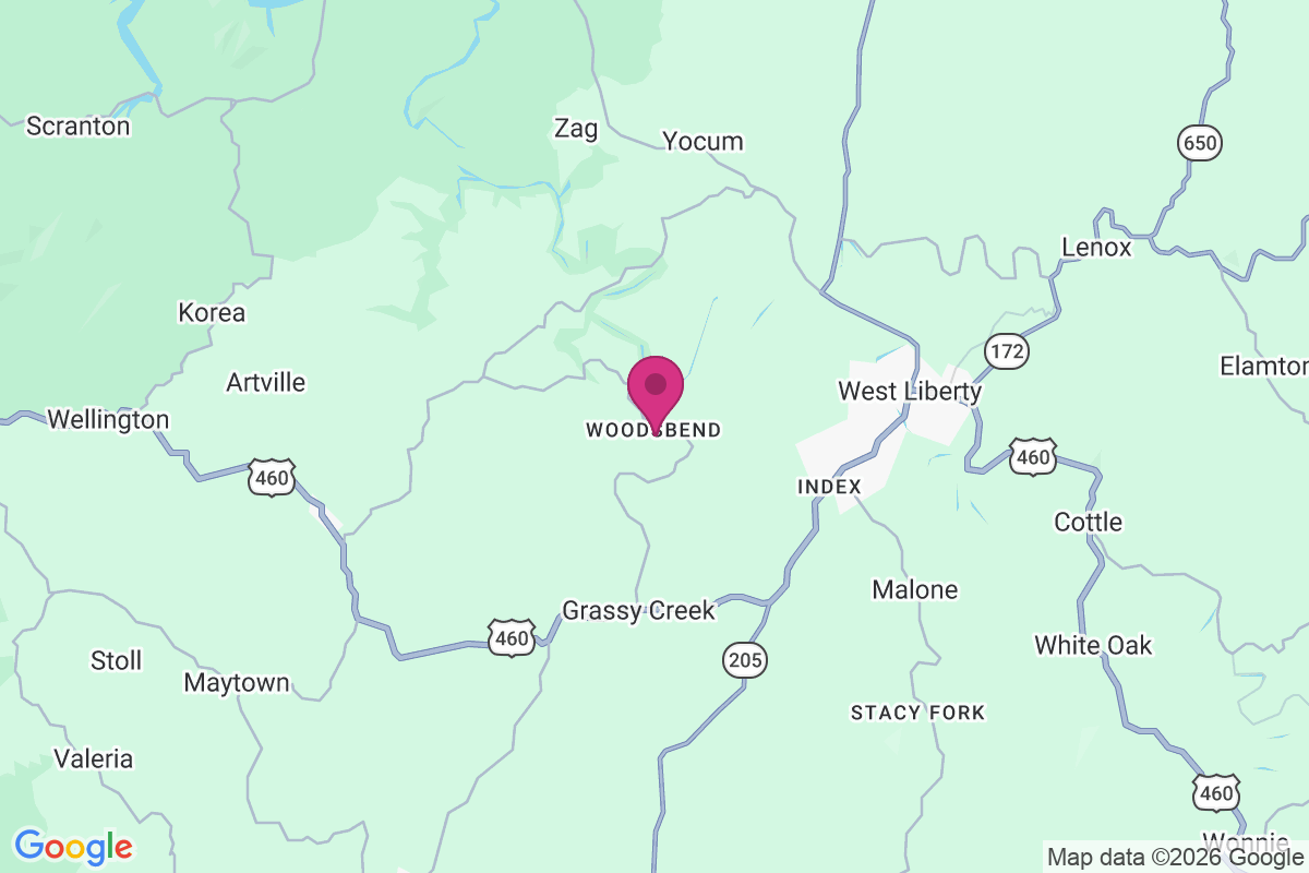 Carte de Woodsbend