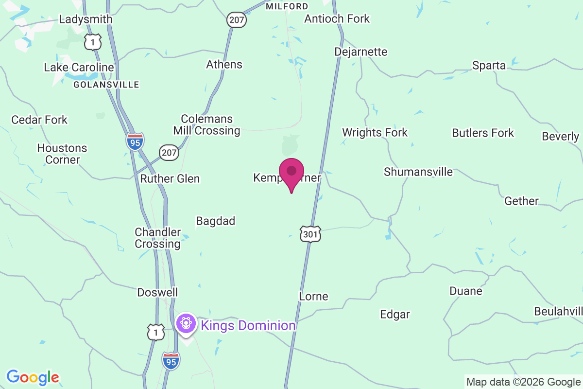 Carte de Kemp Corner