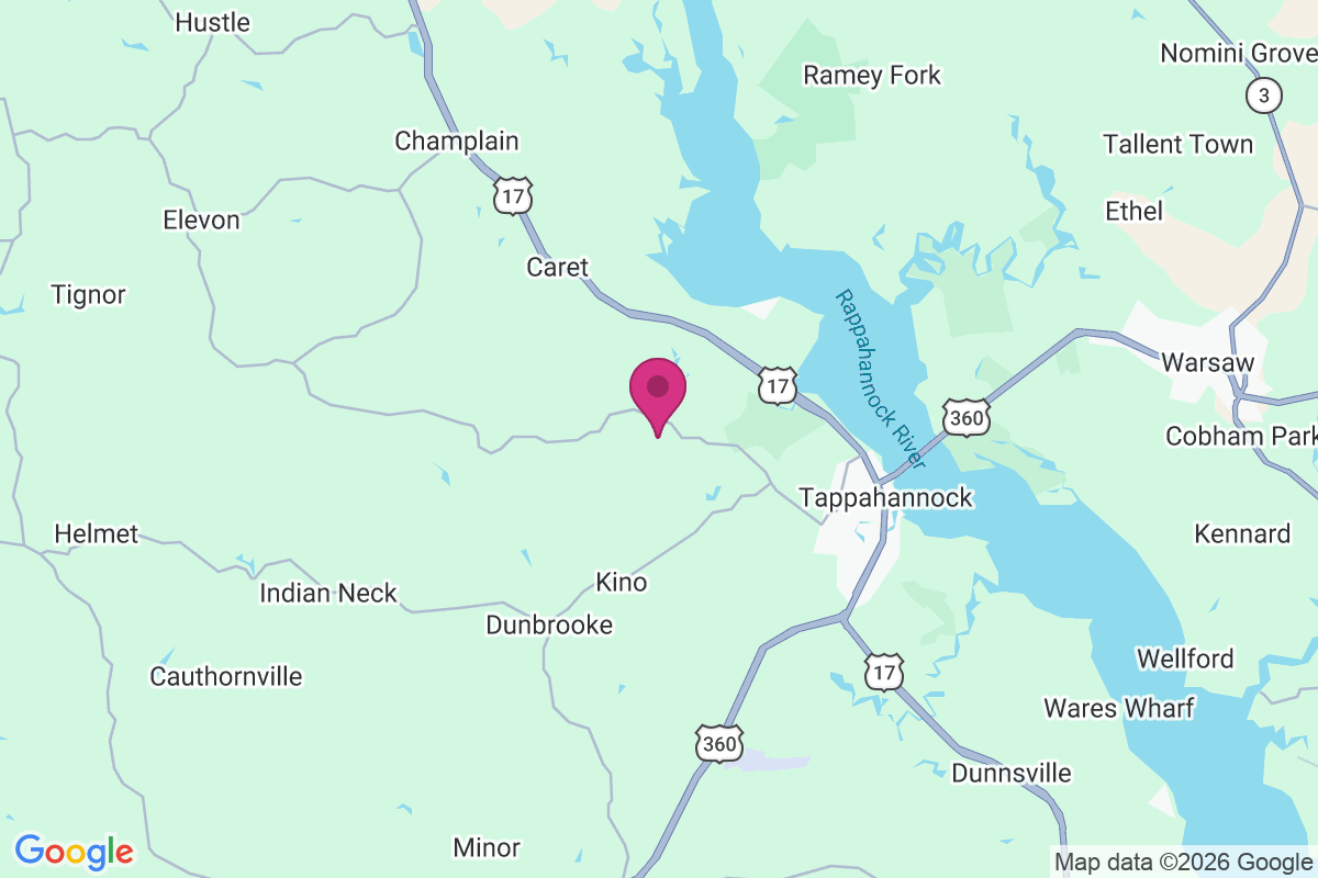 Carte de Upper Mount Landing