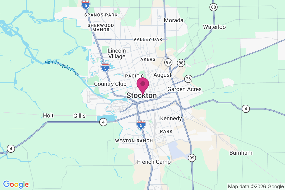 Carte de Stockton