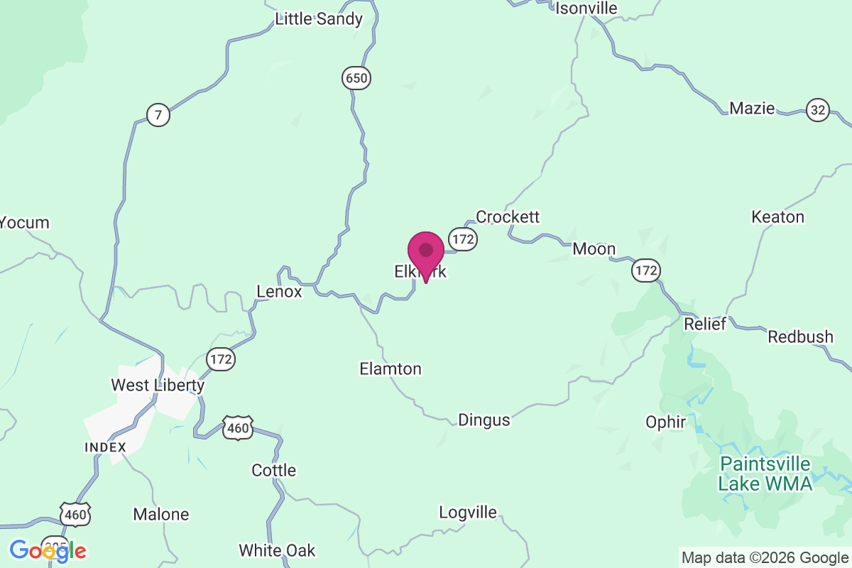 Carte de Elkfork