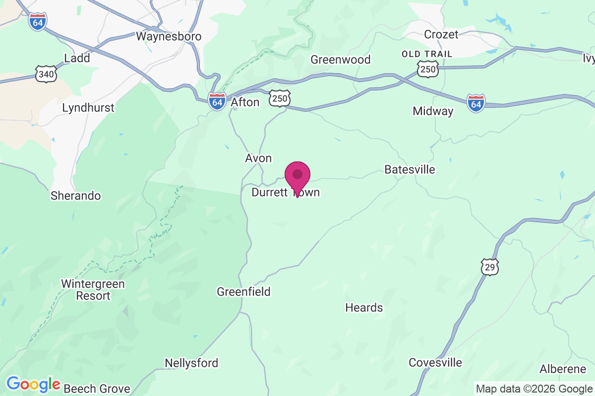 Carte de Durrett Town