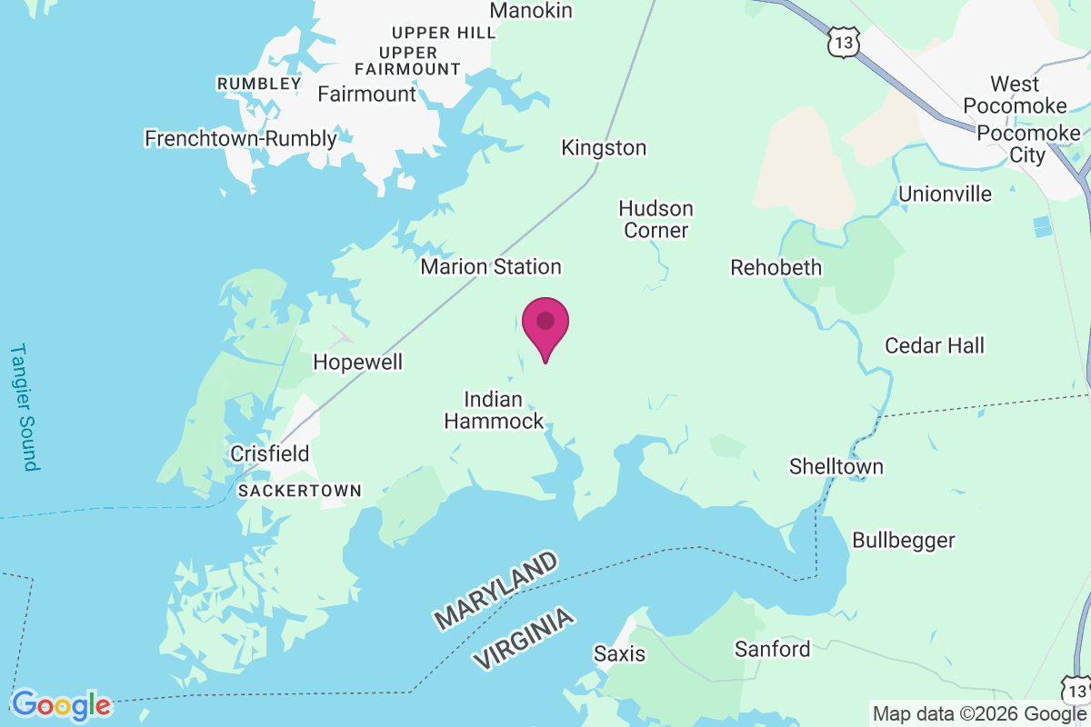Carte de Tulls Corner