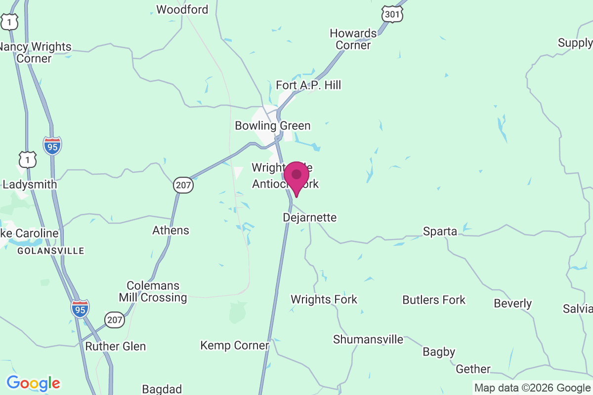 Carte de Antioch Fork