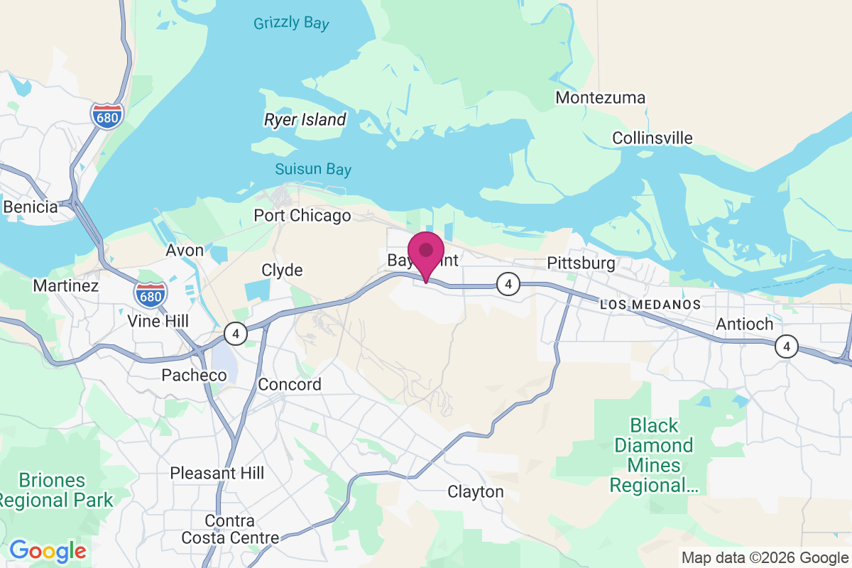 Carte de Bay Point