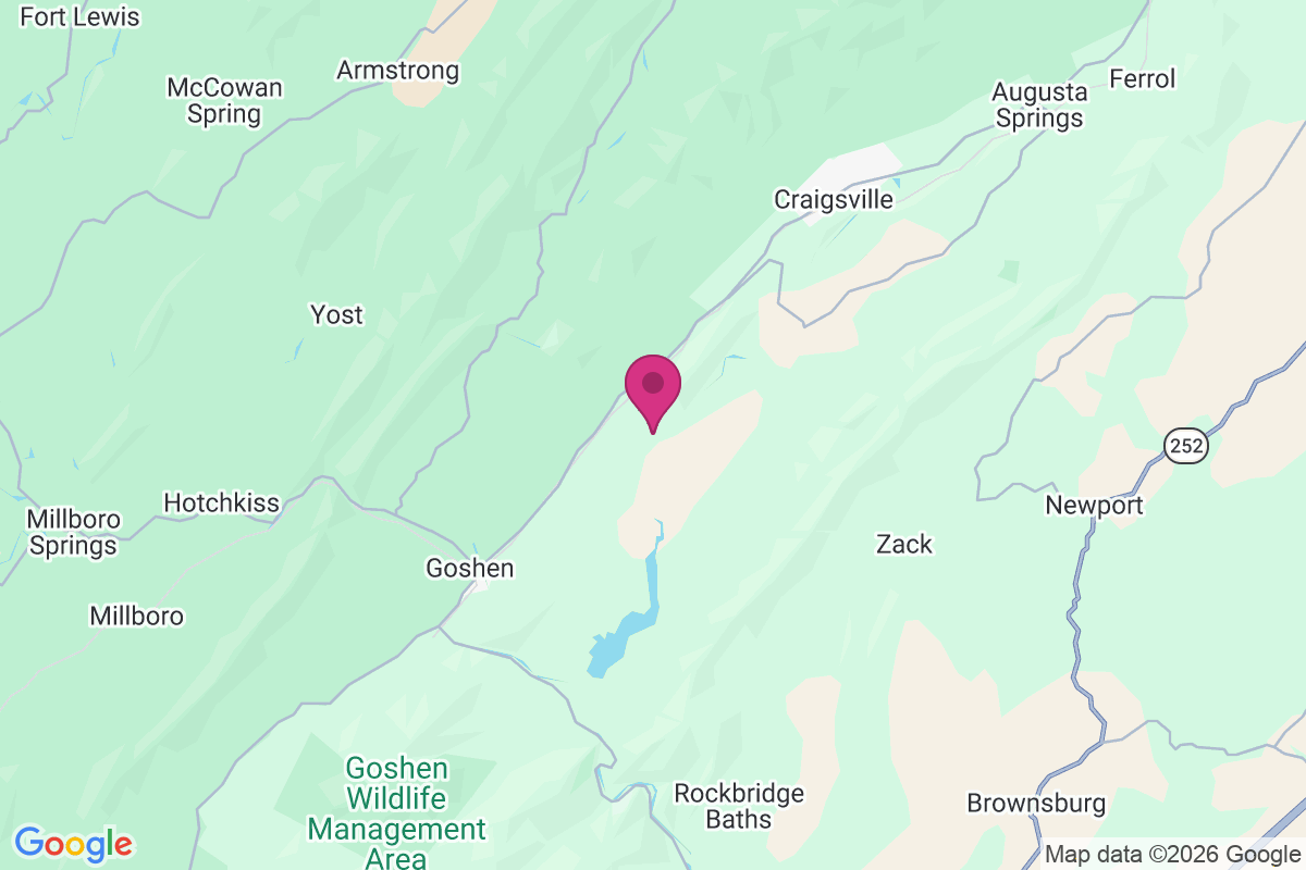 Carte de Bells Valley