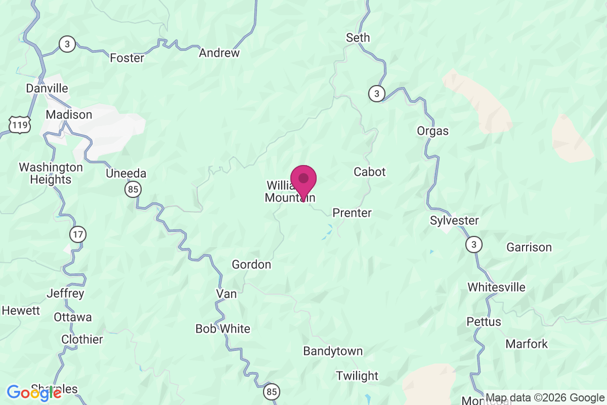 Carte de Williams Mountain