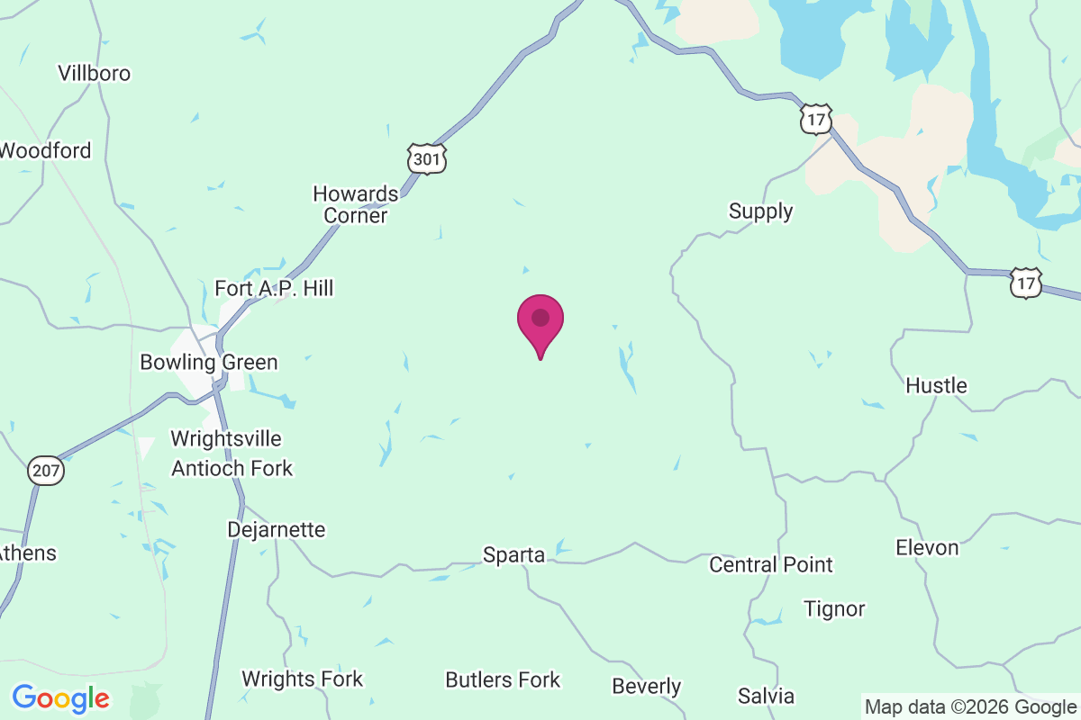 Carte de Hickory Fork