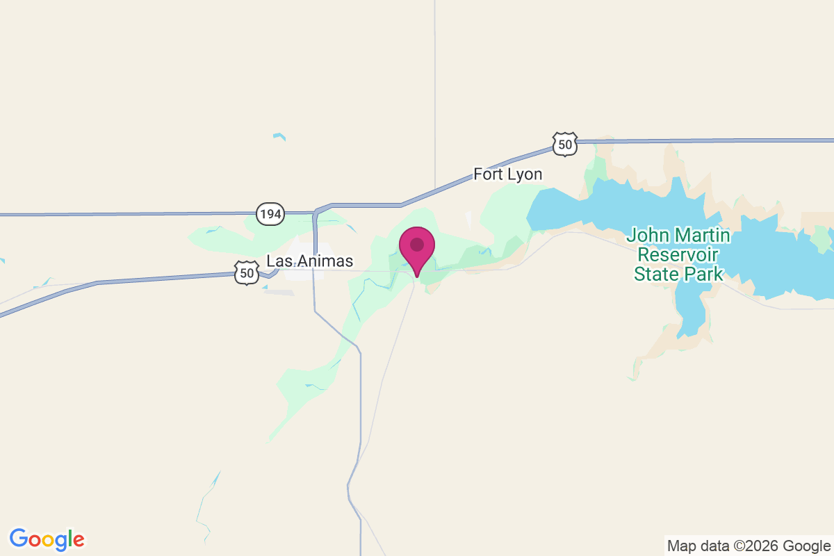 Carte de Las Animas Junction
