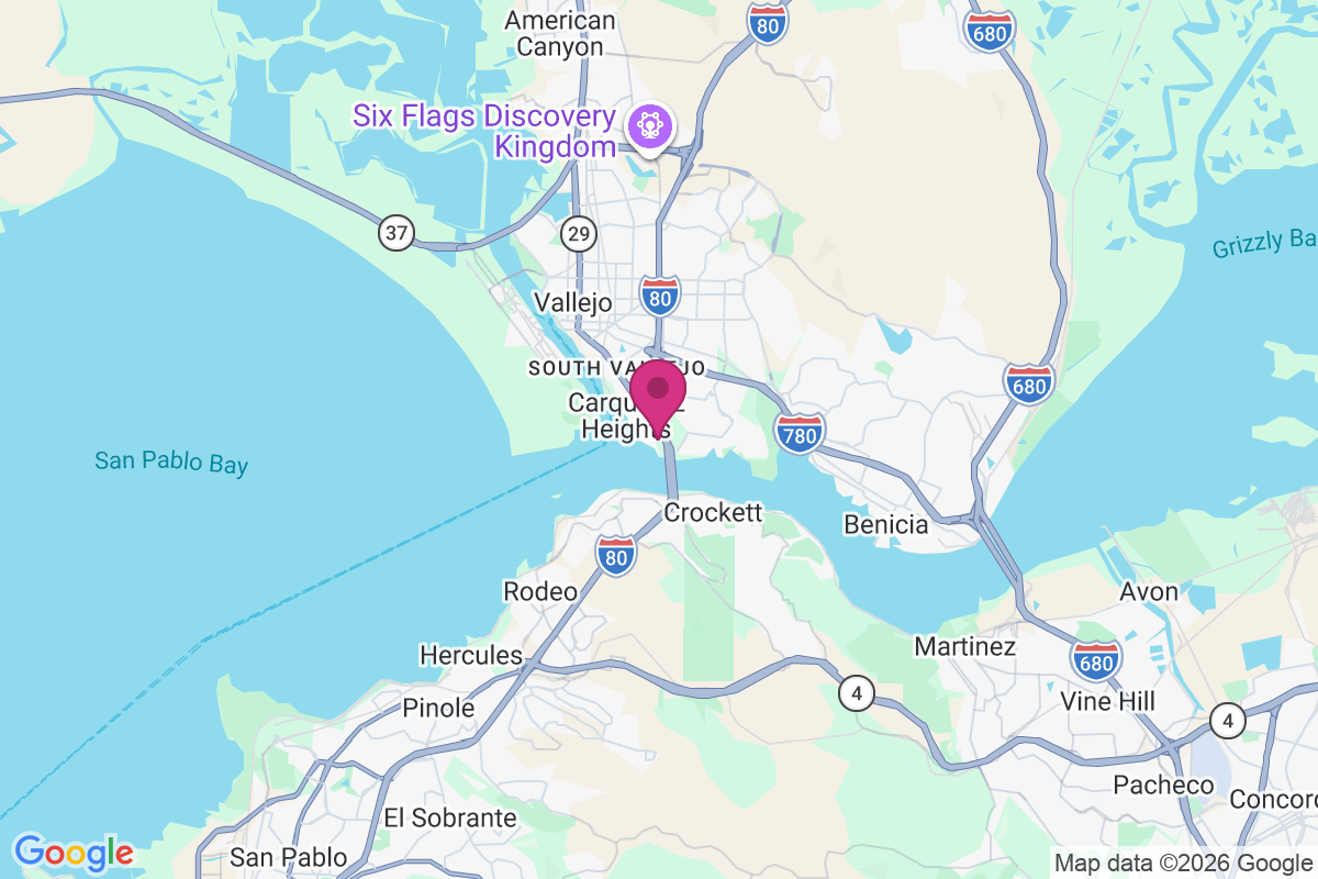 Carte de Carquinez Heights