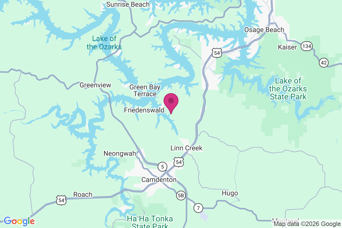Carte de Old Linn Creek