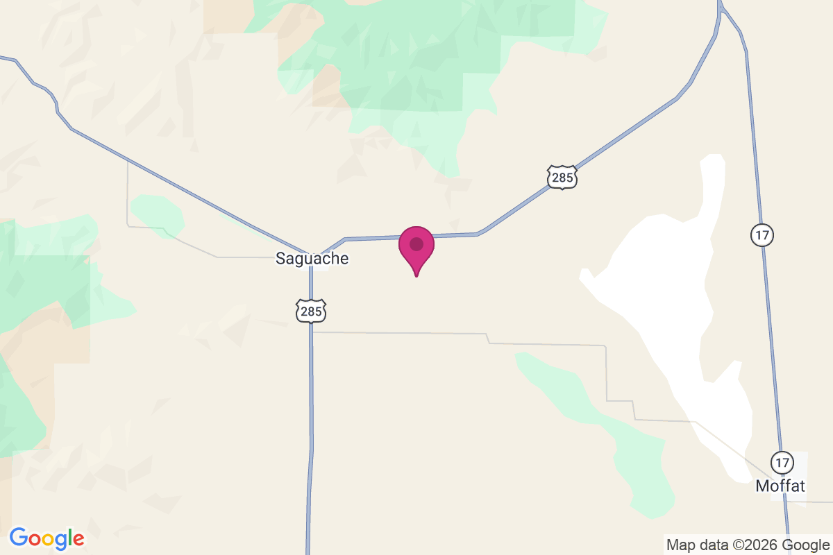 Carte de Saguache