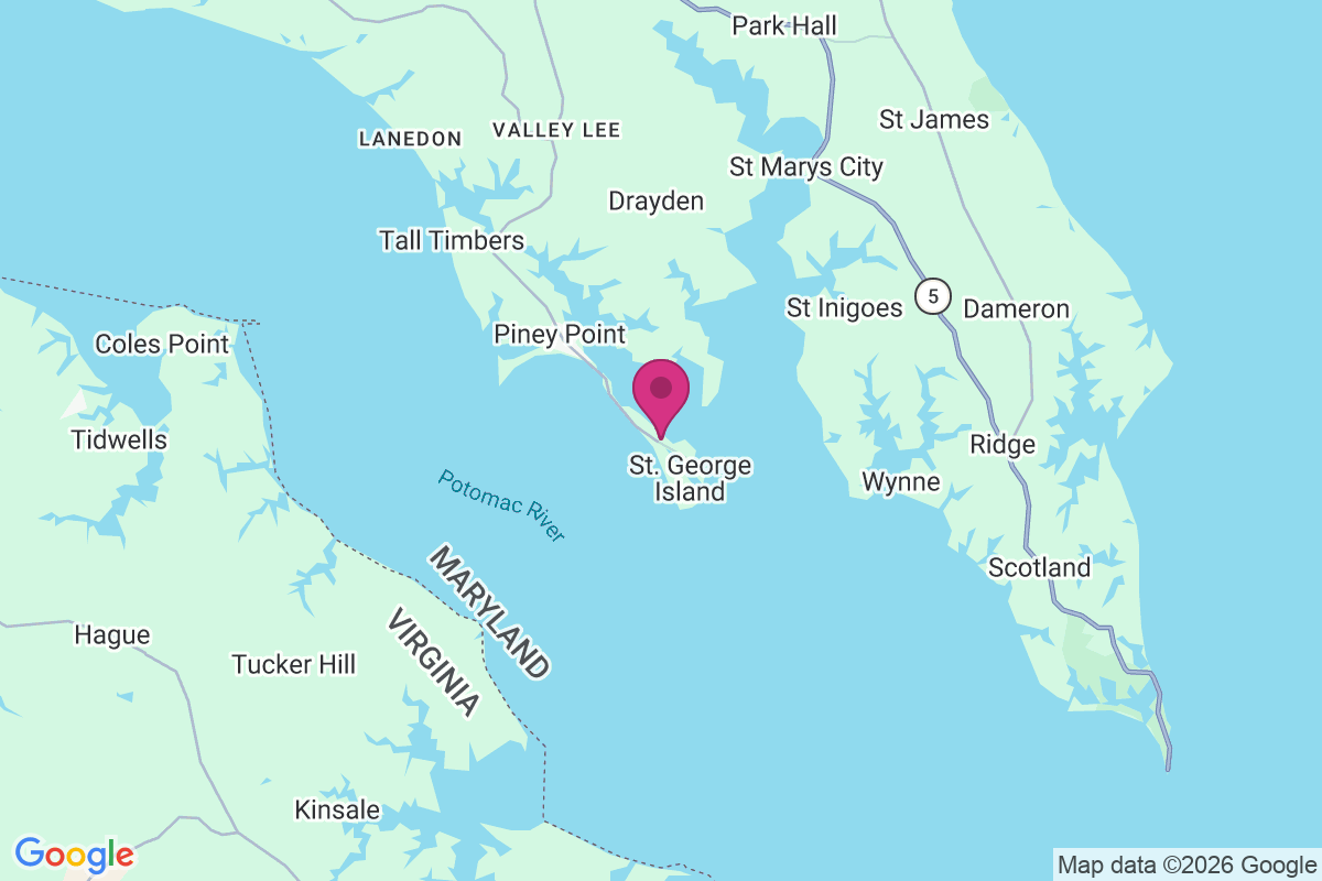 Carte de Saint George Island