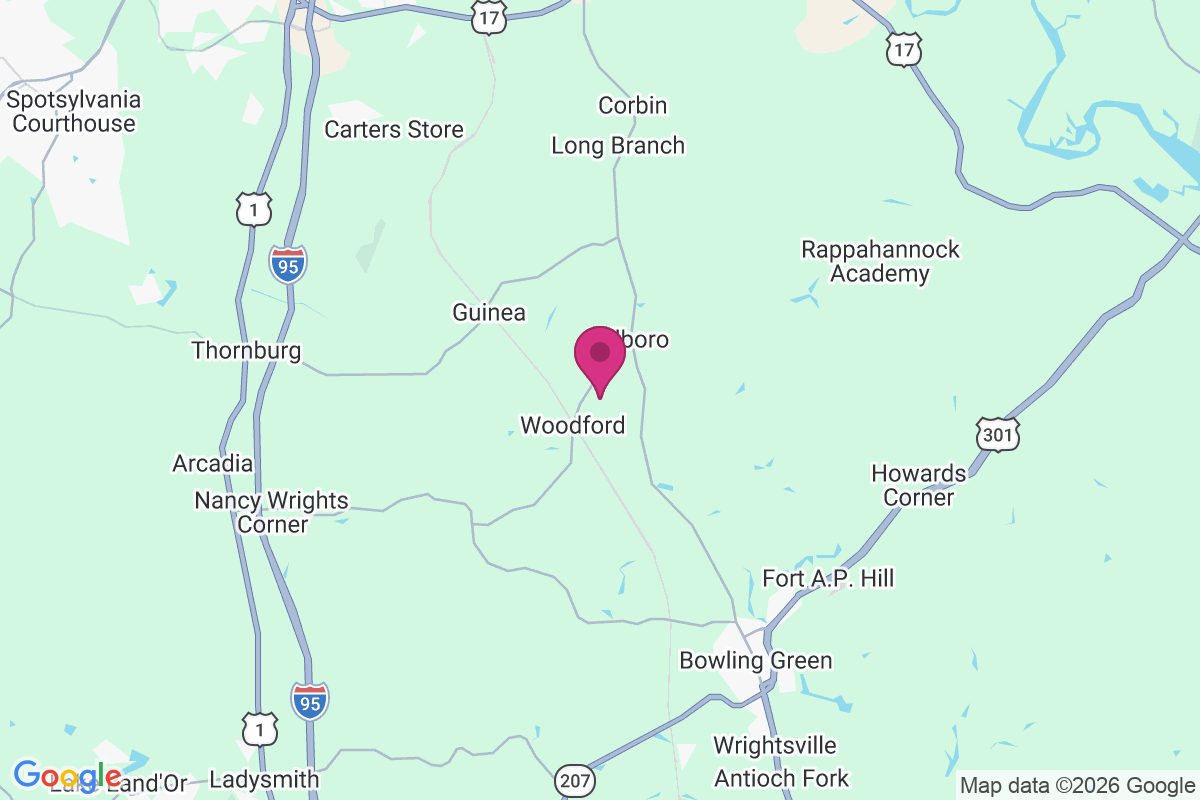 Carte de Washington Corner