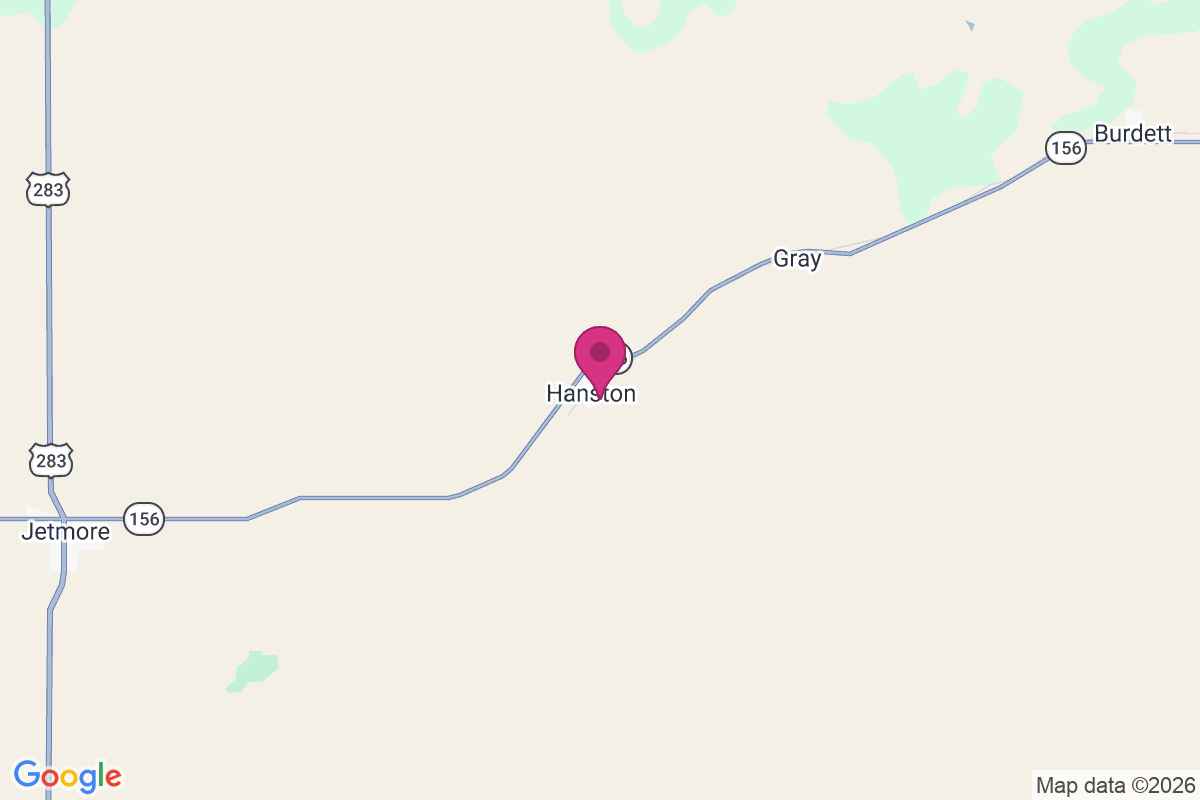 Carte de Hanston