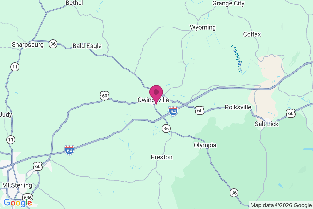 Carte de Owingsville
