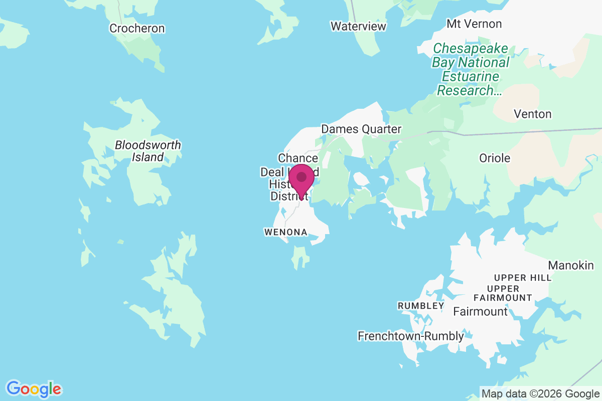Carte de Deal Island