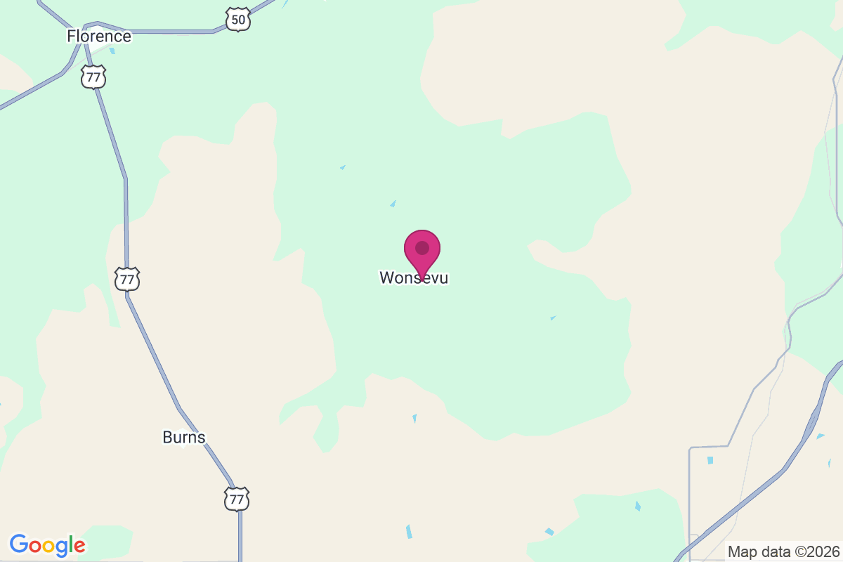 Carte de Wonsevu