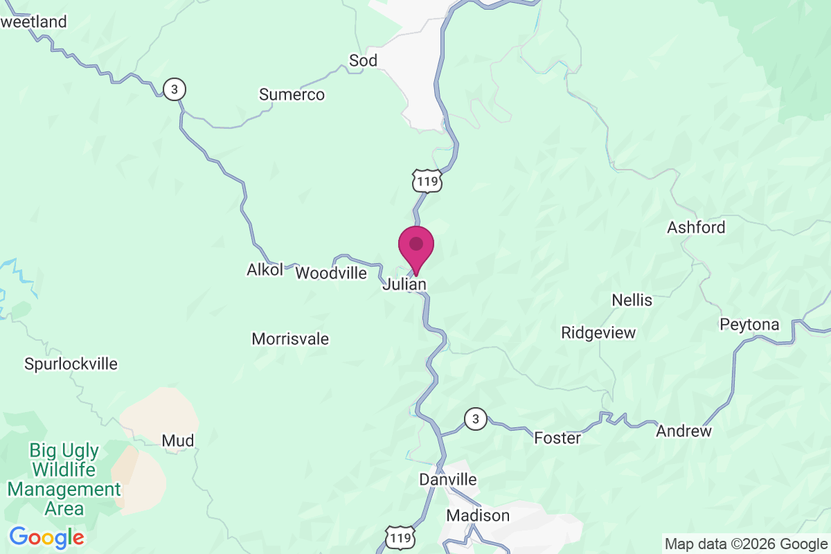 Carte de Horse Creek Junction