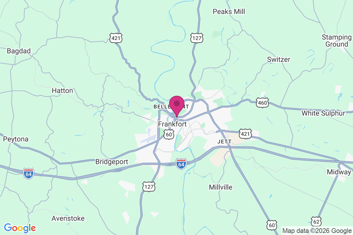 Carte de Frankfort