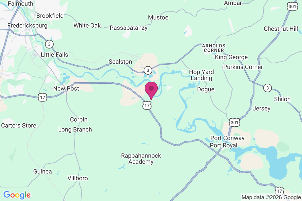 Carte de Moss Neck